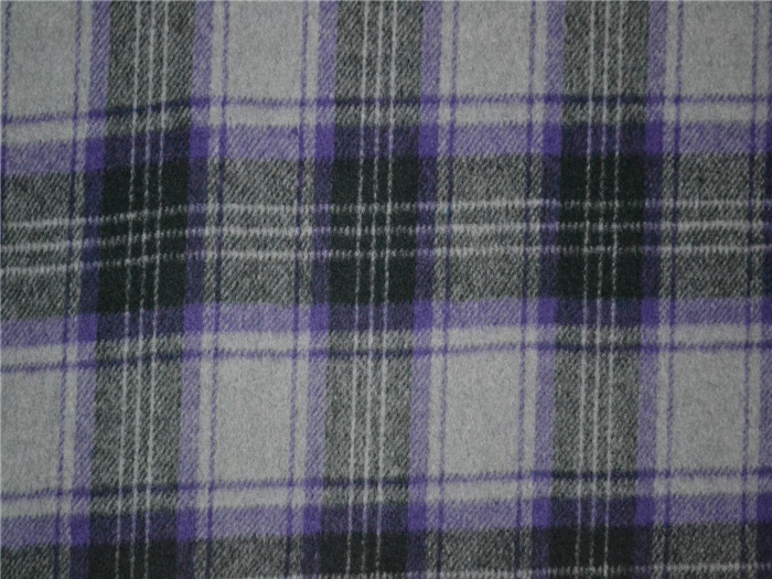 BLACK/PURPLE/GREY CHECK  M9026