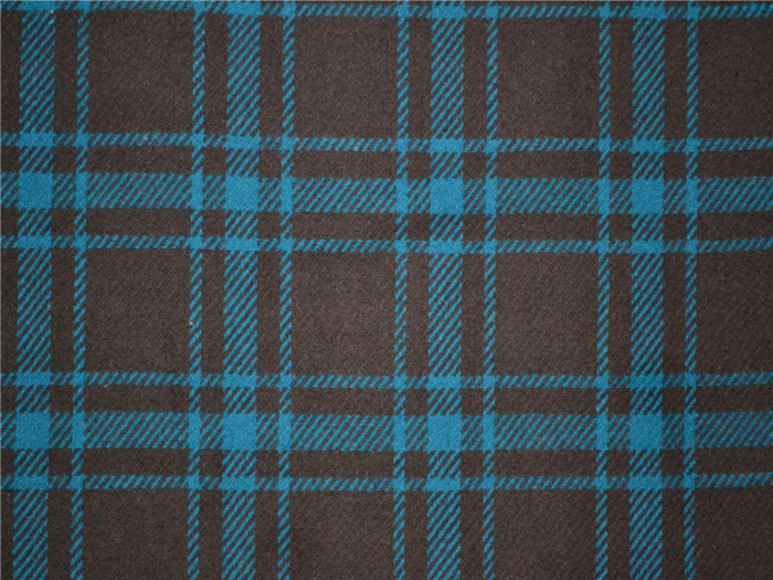 COFFEE/BLUE CHECK  18659