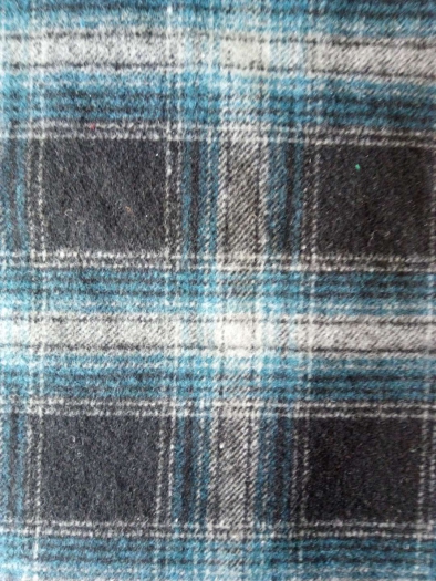 Black/Grey/Blue green Check;172024/60