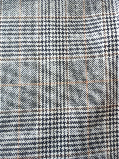 Black Coffee Orange Check  165861/18